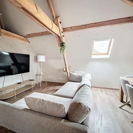 Apartament Le Refuge Bois & Lumiere - 1 Bedroom - Dunkierka