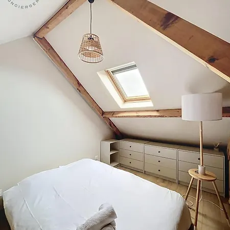 Apartment Le Refuge Bois & Lumiere - 1 Bedroom - Dunkirk
