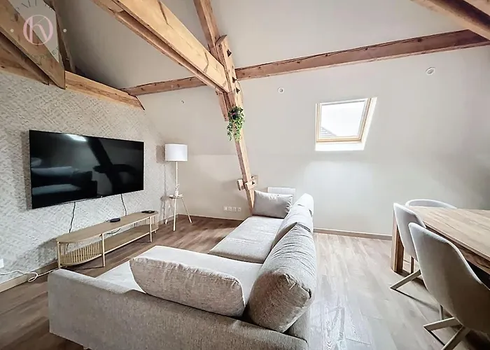 Apartment Le Refuge Bois & Lumiere - 1 Bedroom - Dunkirk